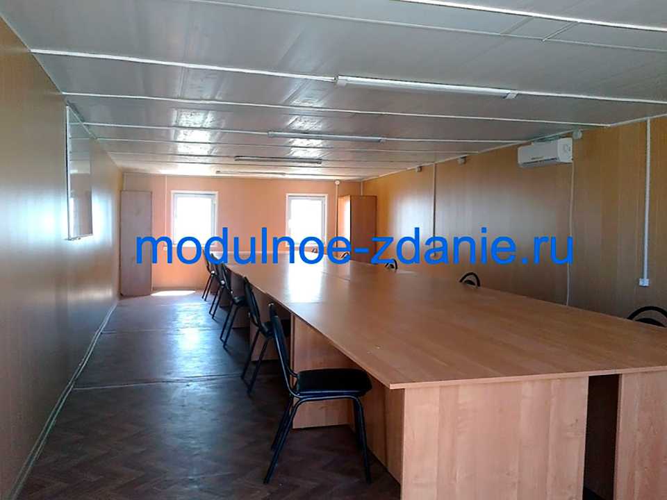 Внутренняя отделка бытовок и модульных зданий